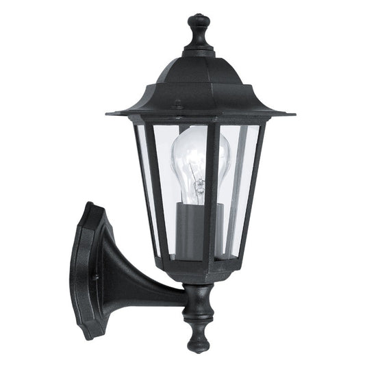 Eglo Laterna 4 Aplica verticala orientata in sus, 1x60W, negru