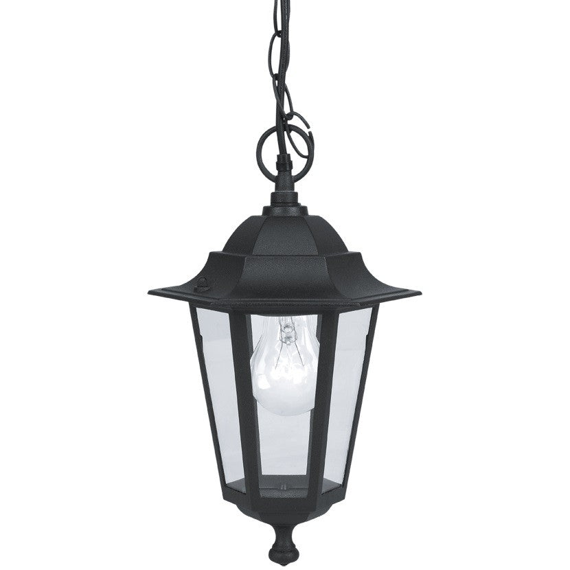 Eglo Laterna 4 Lampa suspendata 1x60W, negru