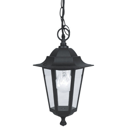 Eglo Laterna 4 Lampa suspendata 1x60W, negru
