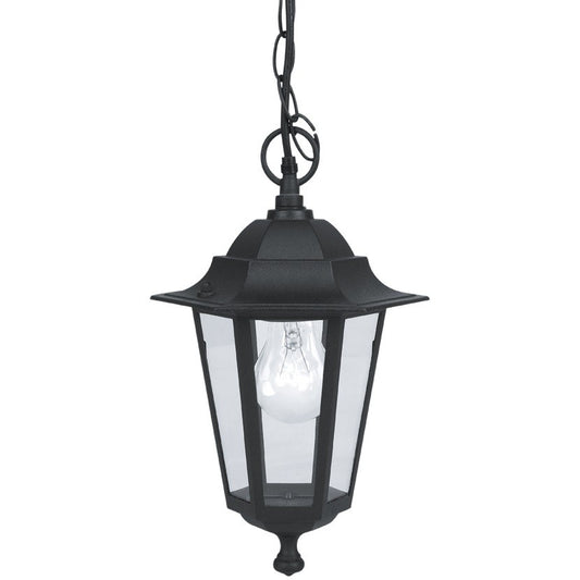 Eglo Laterna 4 Lampa suspendata 1x60W, negru