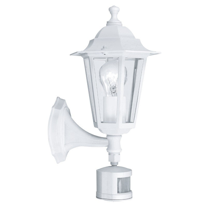 Eglo Laterna 5 Aplica cu senzor 1x60W, alb