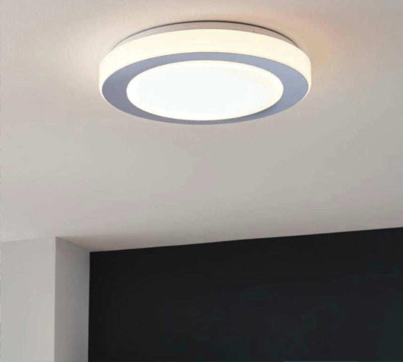 Eglo LED Carpi Plafoniera 1x16W, alb/crom