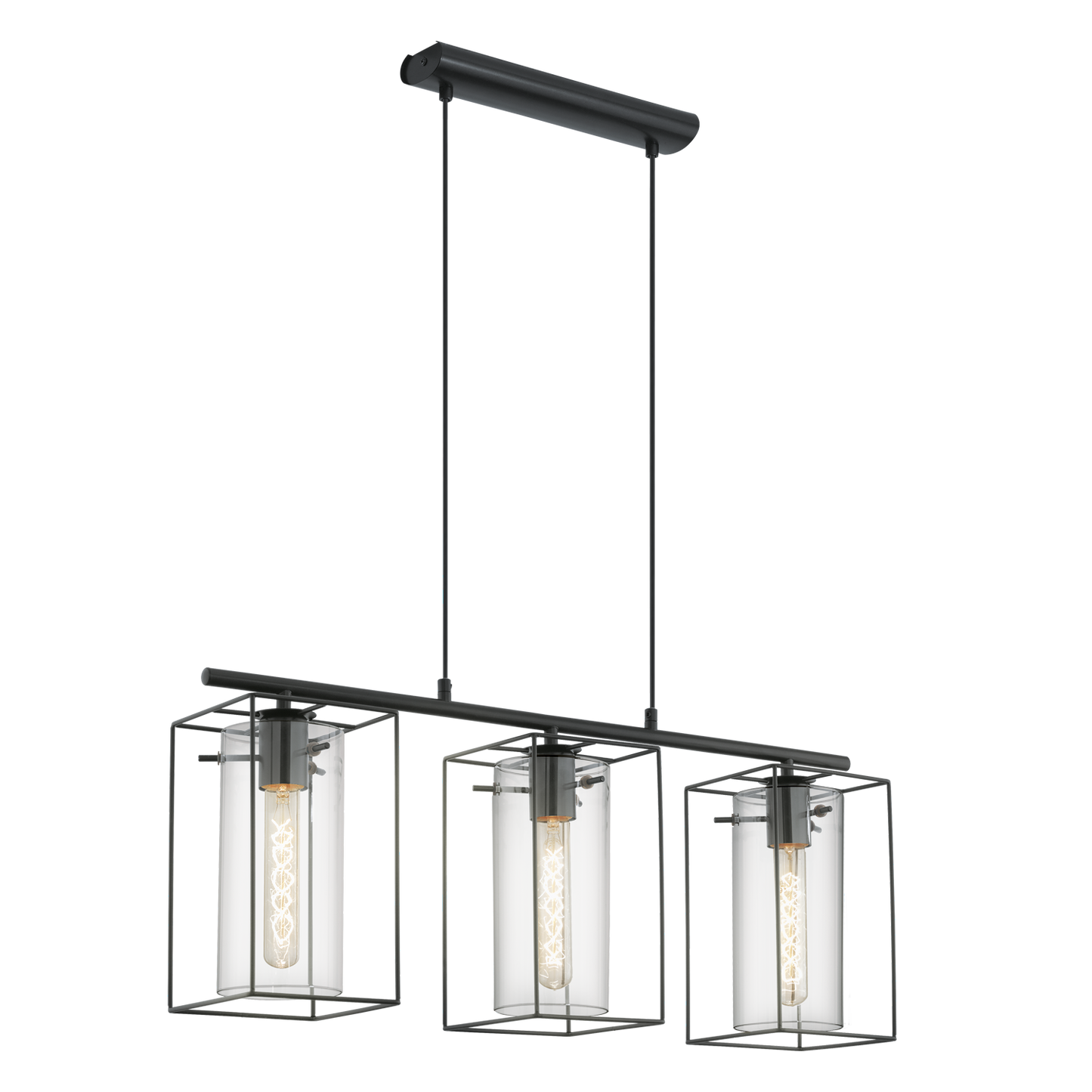 Eglo Loncino Lustra 3x60W, negru