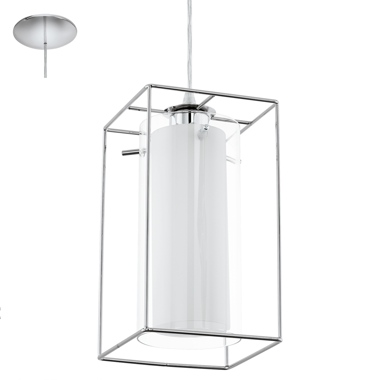 Eglo Loncino Pendul 1x60W, alb