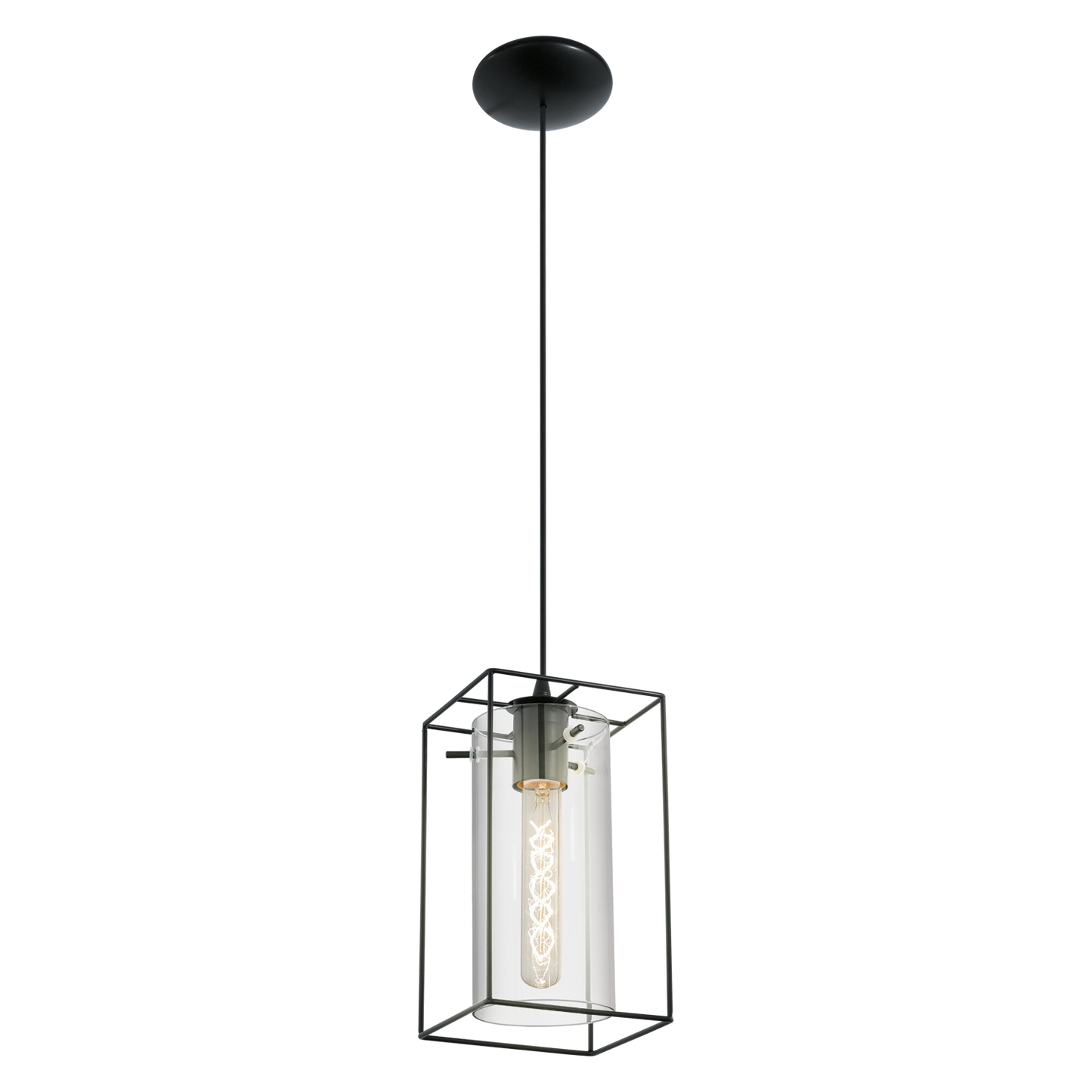Eglo Loncino Pendul 1x60W, negru