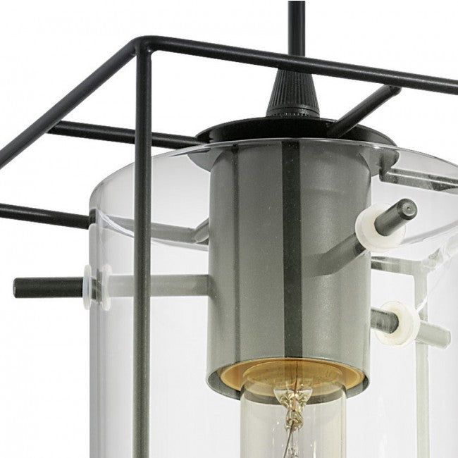 Eglo Loncino Pendul 1x60W, negru