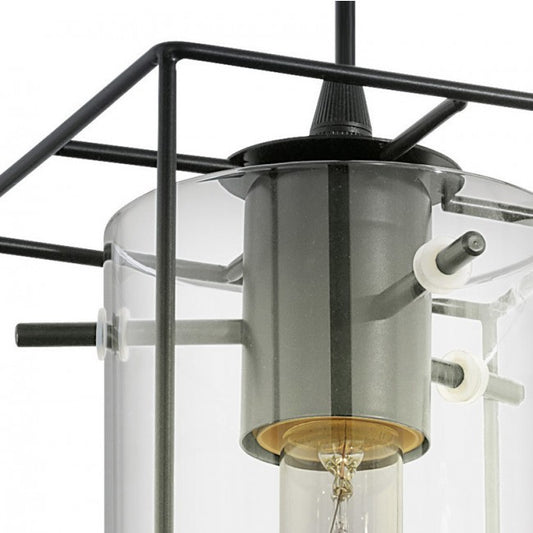 Eglo Loncino Pendul 1x60W, negru