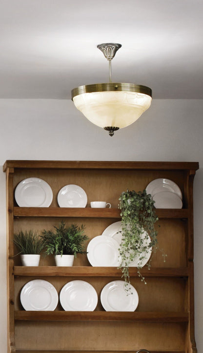 Eglo Marbella Lustra 3x60W, bej/bronz