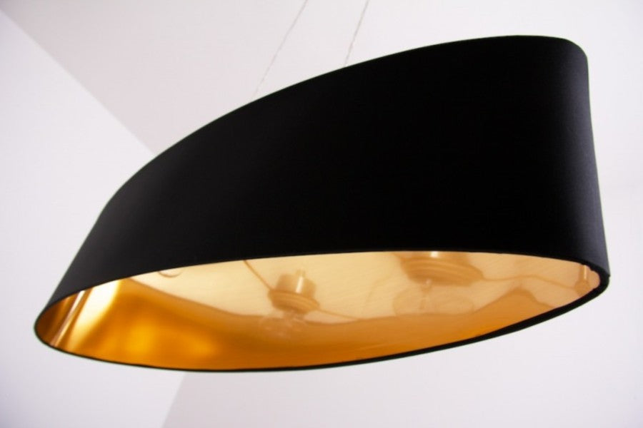 Eglo Maserlo Lustra 2x60W, L100 cm, negru