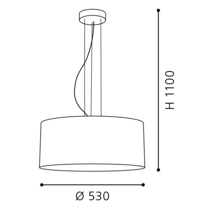 Eglo Maserlo Lustra 3x60W, maro