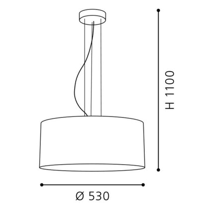 Eglo Maserlo Lustra 3x60W, maro
