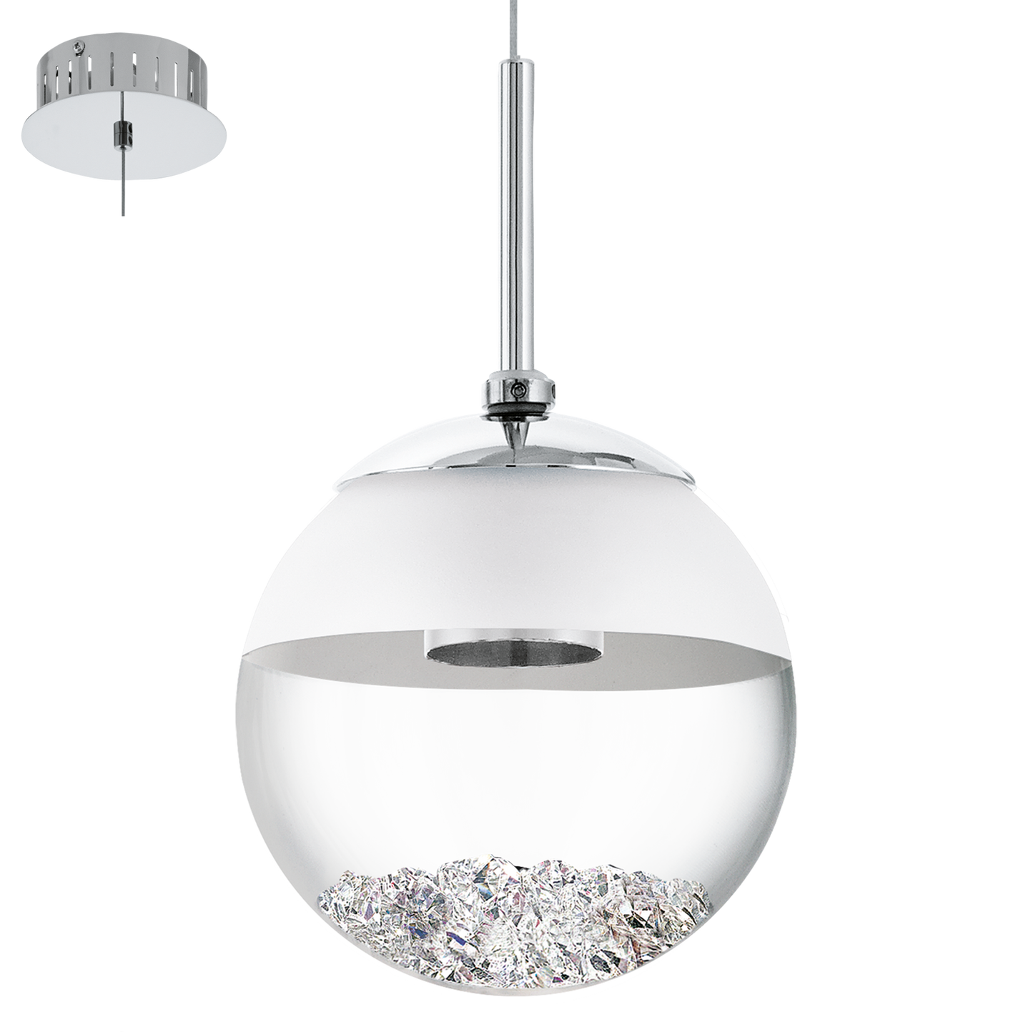 Eglo Montefio 1 Pendul 1X5W, alb