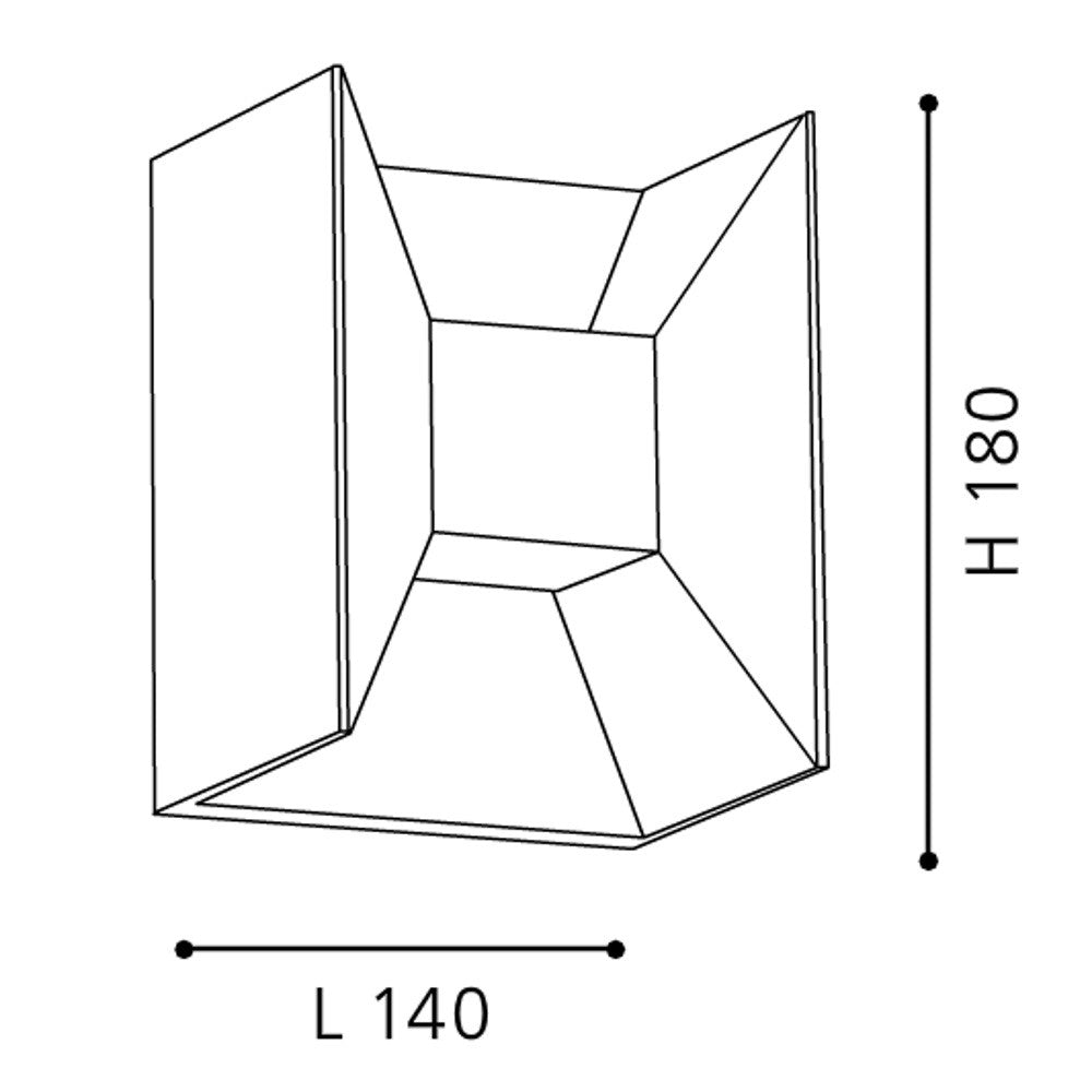 Eglo Morino Aplica 2x2.5W, antracit