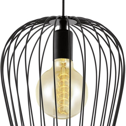 Eglo Newtown Pendul 1x60W, negru