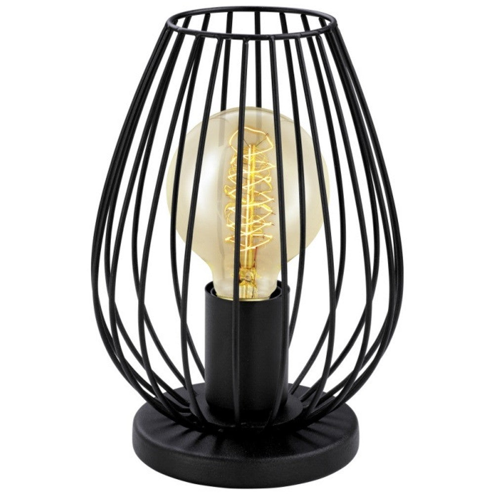 Eglo Newtown Veioza 1x60W, negru