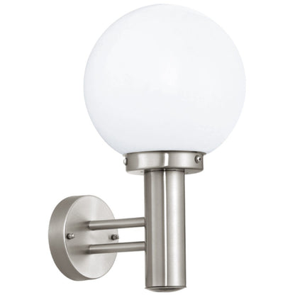 Eglo Nisia Aplica 1x60W, inox