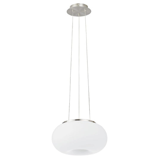Eglo Optica Lustra 2x60W, Ø28 cm, alb