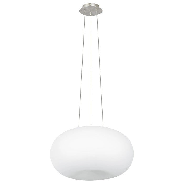 Eglo Optica Lustra 2x60W, Ø45 cm, alb