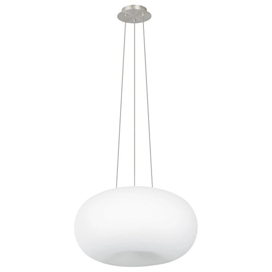 Eglo Optica Lustra 2x60W, Ø45 cm, alb