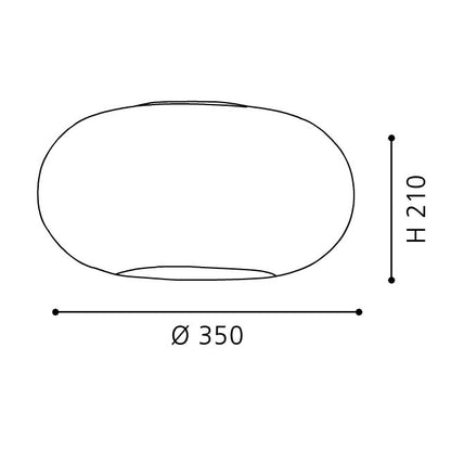 Eglo Optica Plafoniera 2x60W, alb