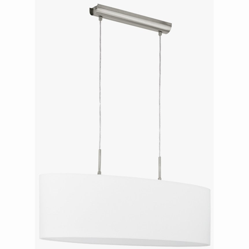 Eglo Pasteri Lustra 2x60W, L750, alb