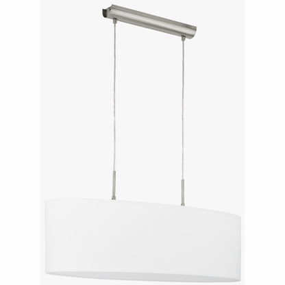 Eglo Pasteri Lustra 2x60W, L750, alb