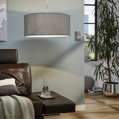 Eglo Pasteri Pendul 1x60W, ø530 mm, gri