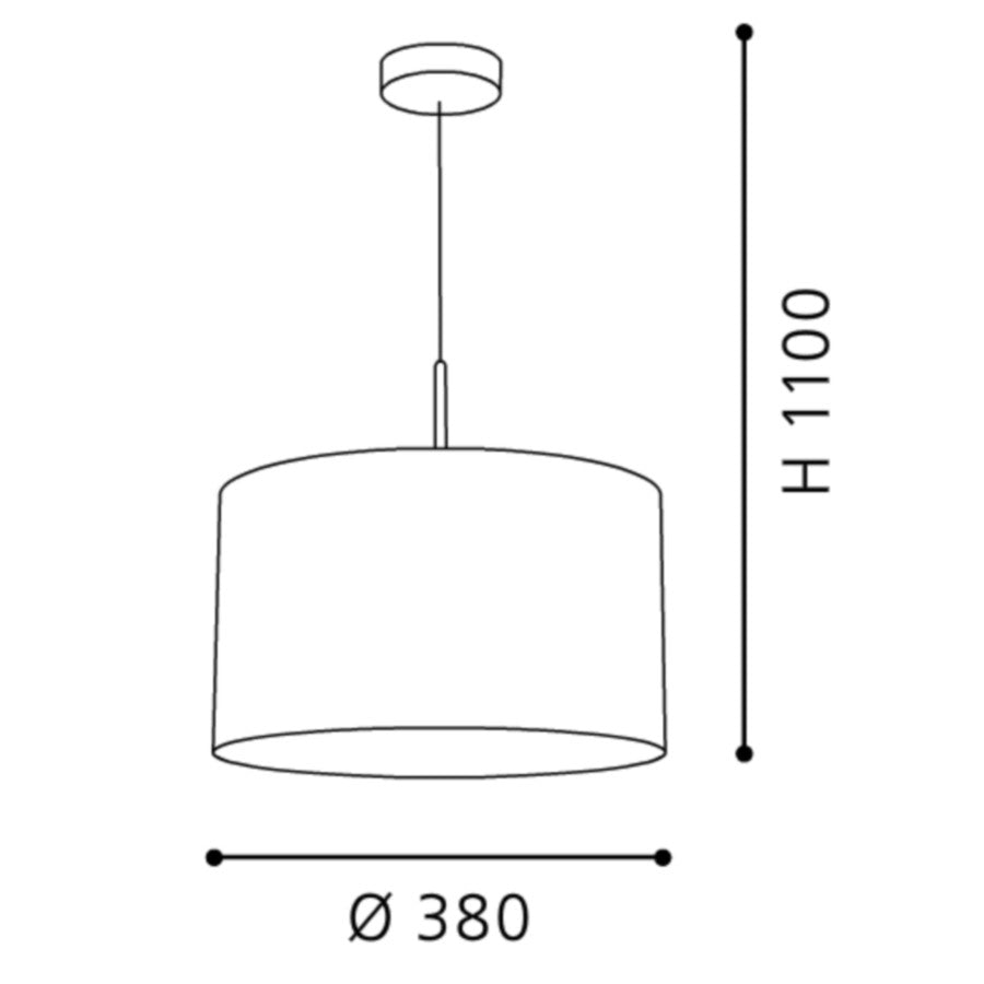 Eglo Pasteri Pendul 1x60W, bej