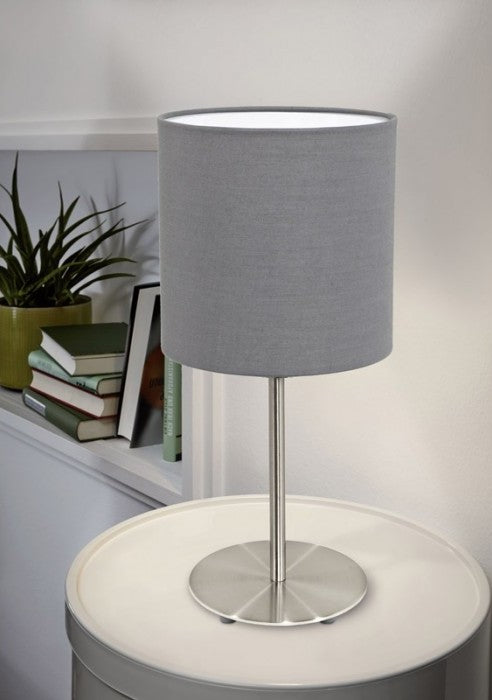 Eglo Pasteri Veioza 1x60W, gri