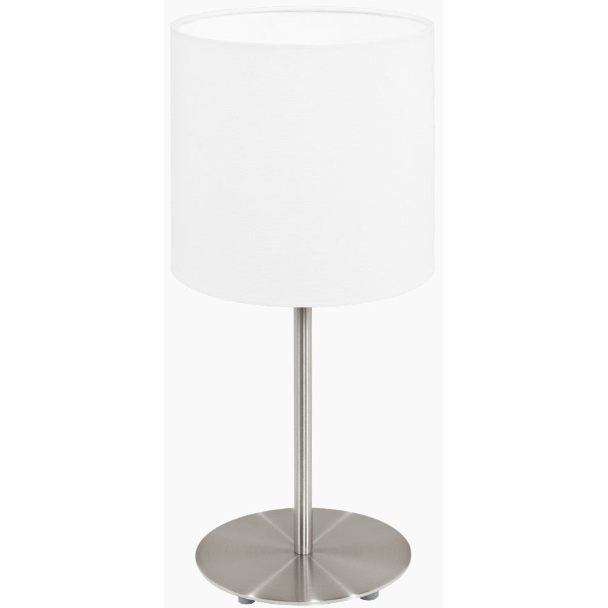 Eglo Pasteri Veioza 1x60W, H40 cm, alb