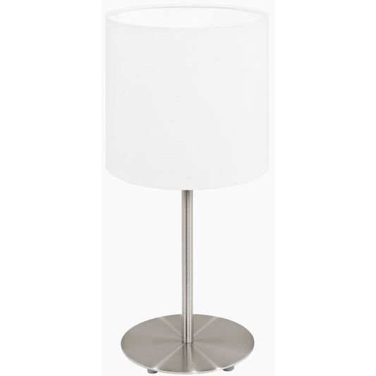 Eglo Pasteri Veioza 1x60W, H40 cm, alb