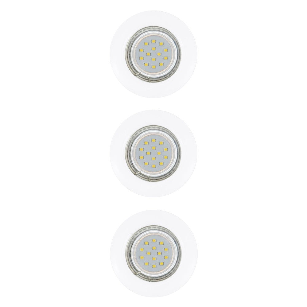 Eglo Peneto Spot incastrat rotund 3x3W, alb