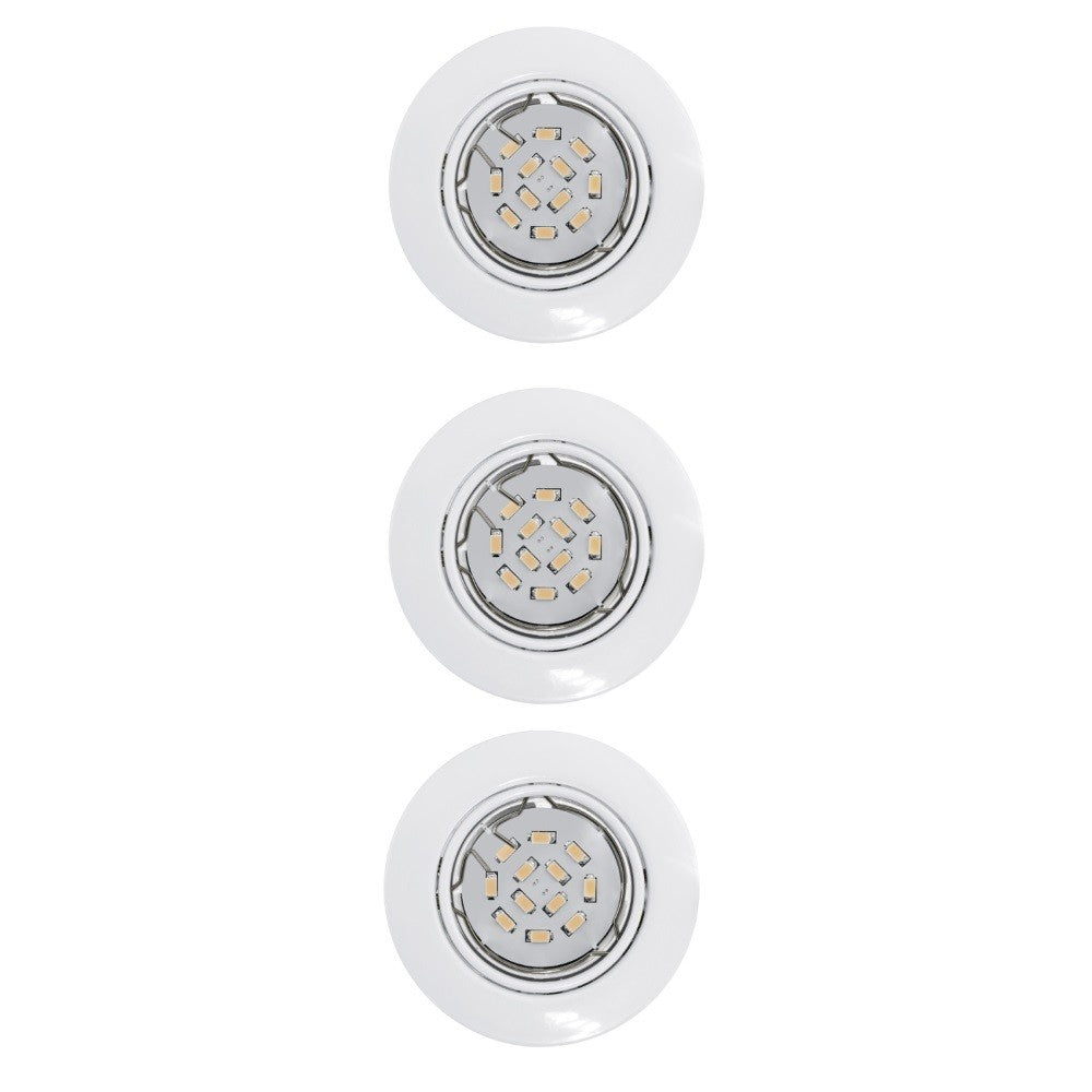 Eglo Peneto Spot incastrat rotund 3x5W, alb