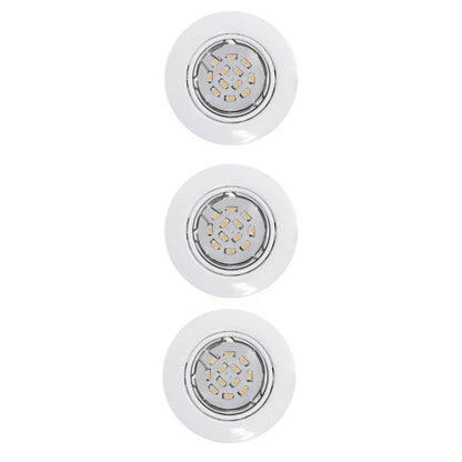 Eglo Peneto Spot incastrat rotund 3x5W, alb