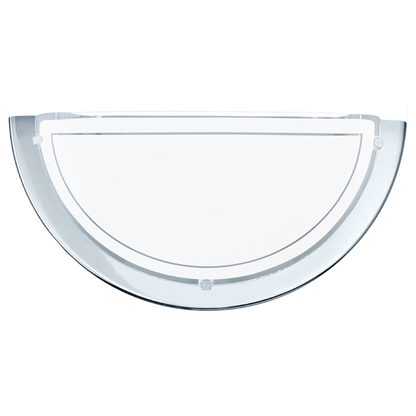 Eglo Planet 1 Aplica 1x60W, 29xH15 cm, alb/crom