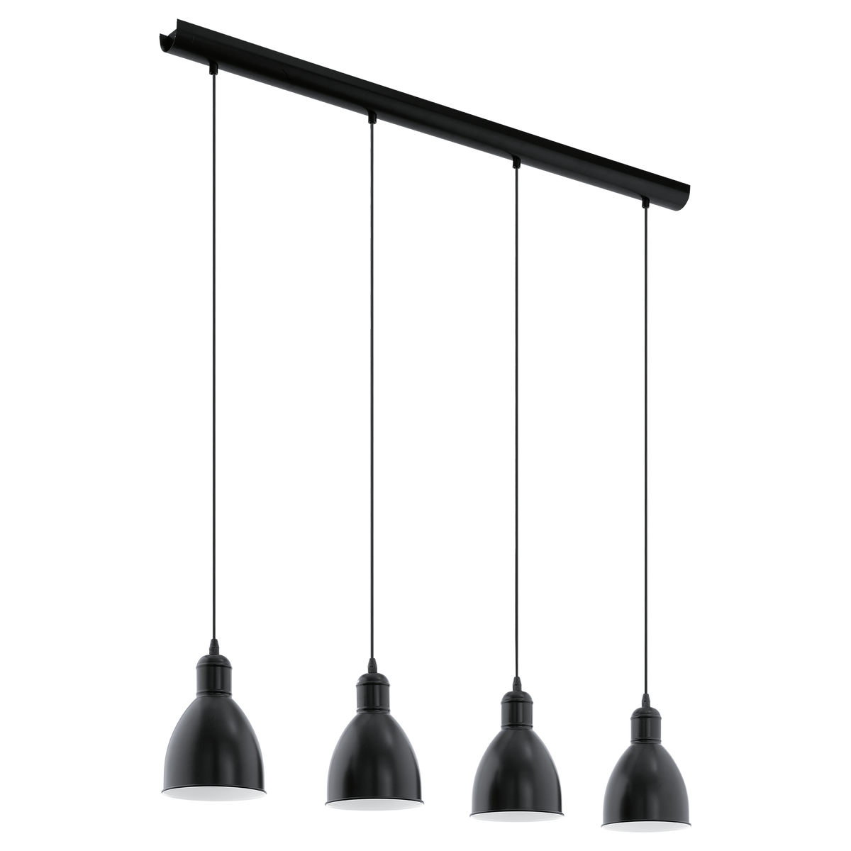 Eglo Priddy Lustra 4x60W, negru
