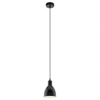Eglo Priddy Pendul 1x60W, negru
