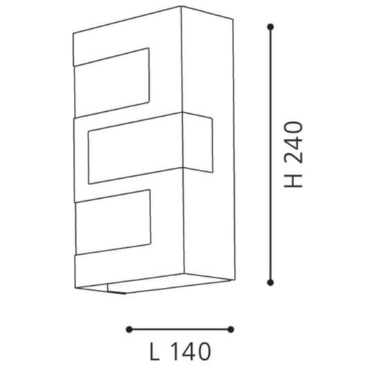 Eglo Ralora Aplica 3x2.5W, inox