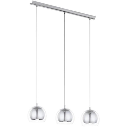 Eglo Rocamar Pendul 3x40W crom/transparent