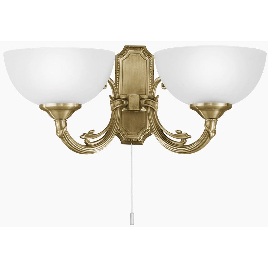 Eglo Savoy Aplice 2x40W, alb/bronz