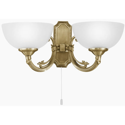 Eglo Savoy Aplice 2x40W, alb/bronz