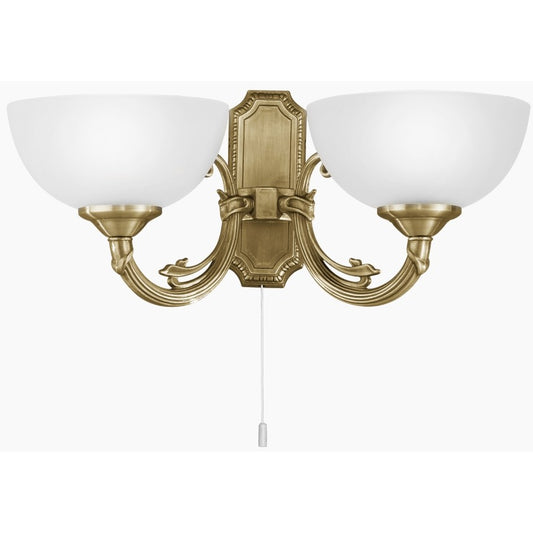 Eglo Savoy Aplice 2x40W, alb/bronz