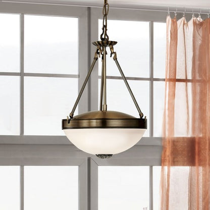 Eglo Savoy Lustra 2x60W, alb/bronz