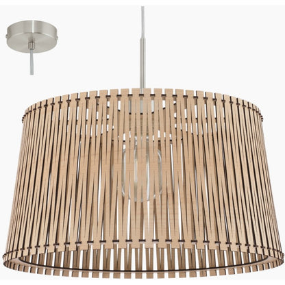 Eglo Sendero Pendul 1x60W, Ø45 mm, bej