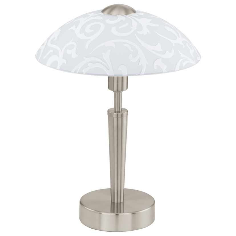 Eglo Solo Veioza 1x60W, sticla decor