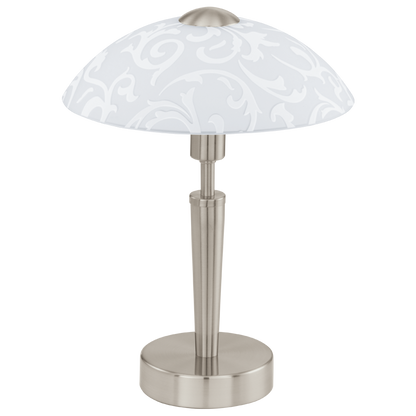 Eglo Solo Veioza 1x60W, sticla decor