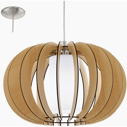 Eglo Stellato 1 Pendul 1x60W, Ø40 mm, bej