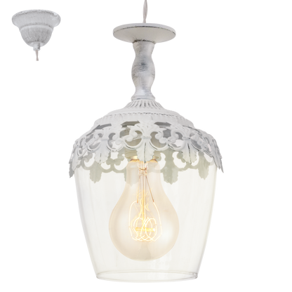 Eglo Sudbury Pendul 1x60W, alb