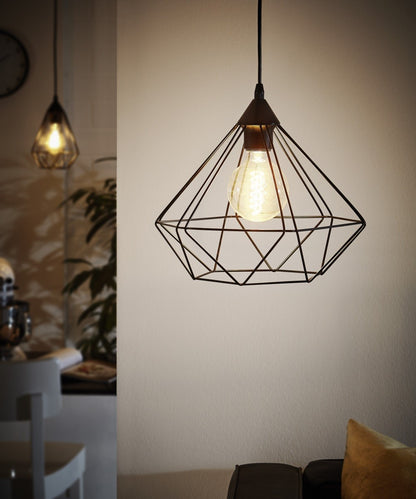 Eglo Tarbes Lustra 1x60W, negru