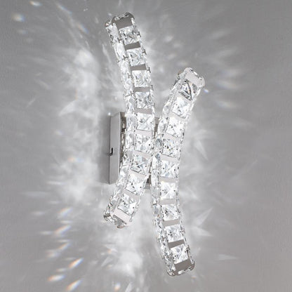 Eglo Toneria Aplica LED 24x0.5W, crom/cristal